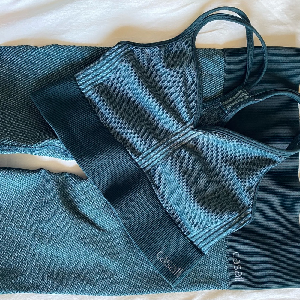 Casall Teal Activewear Set